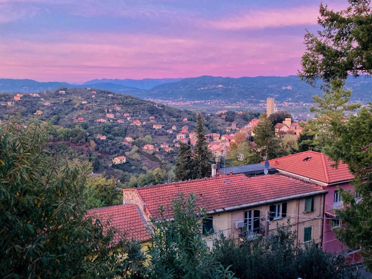 La Casa Rossa Arcola Con Vista Villa Екстериор снимка
