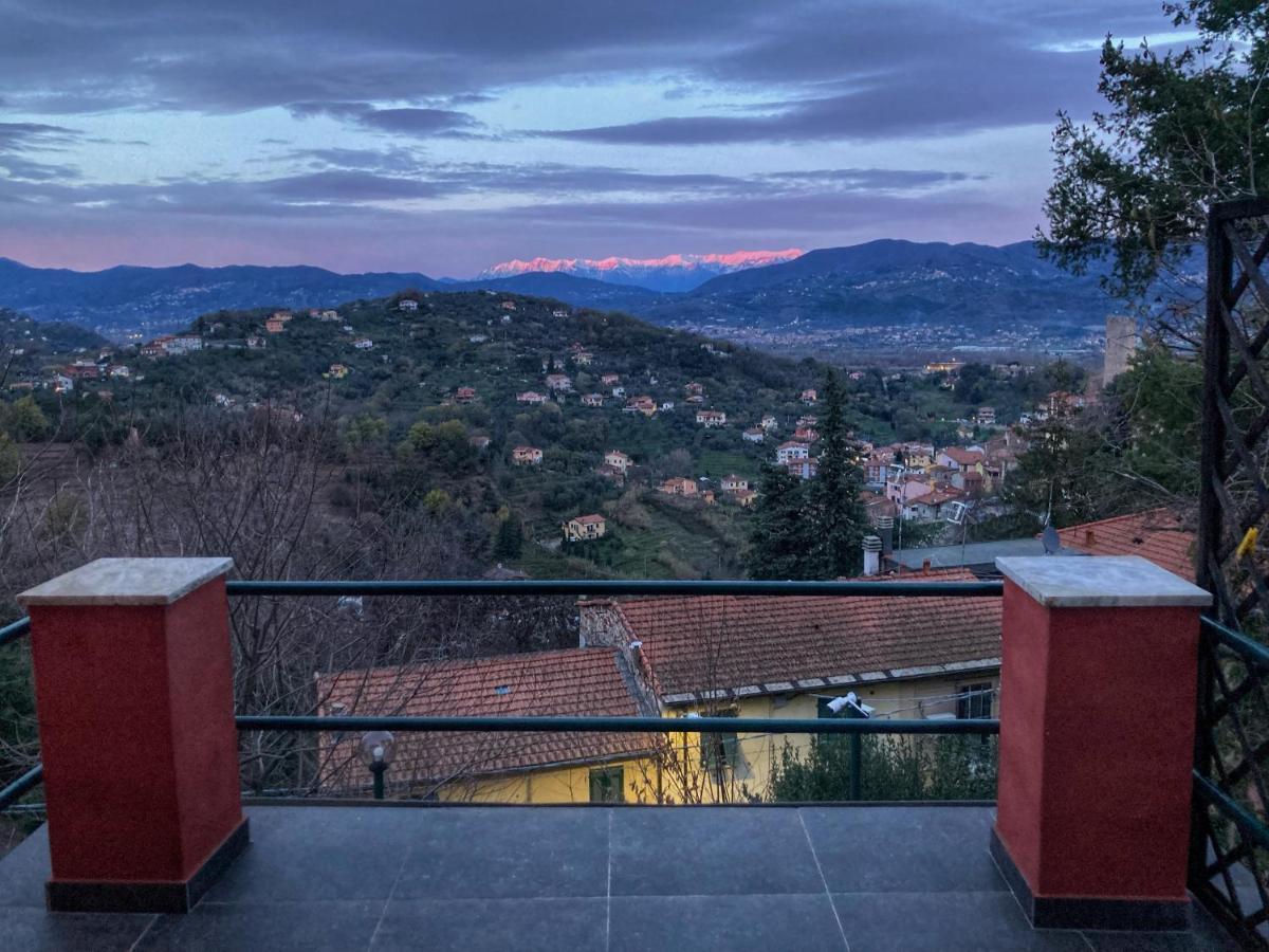 La Casa Rossa Arcola Con Vista Villa Екстериор снимка
