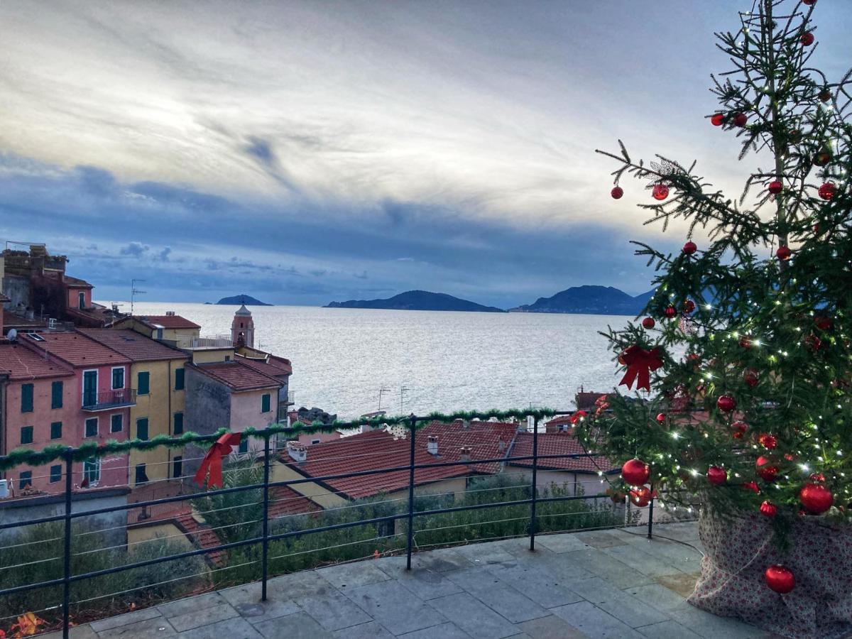 La Casa Rossa Arcola Con Vista Villa Екстериор снимка