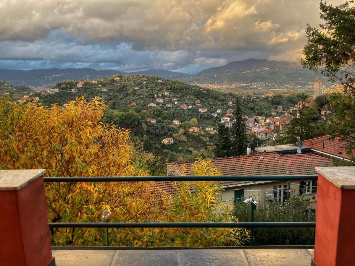 La Casa Rossa Arcola Con Vista Villa Екстериор снимка