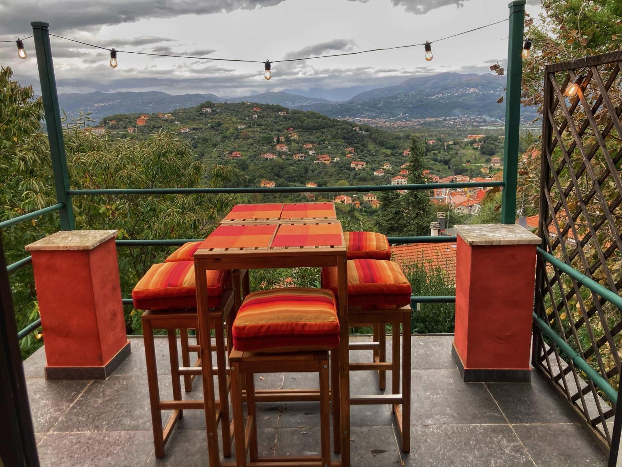 La Casa Rossa Arcola Con Vista Villa Екстериор снимка