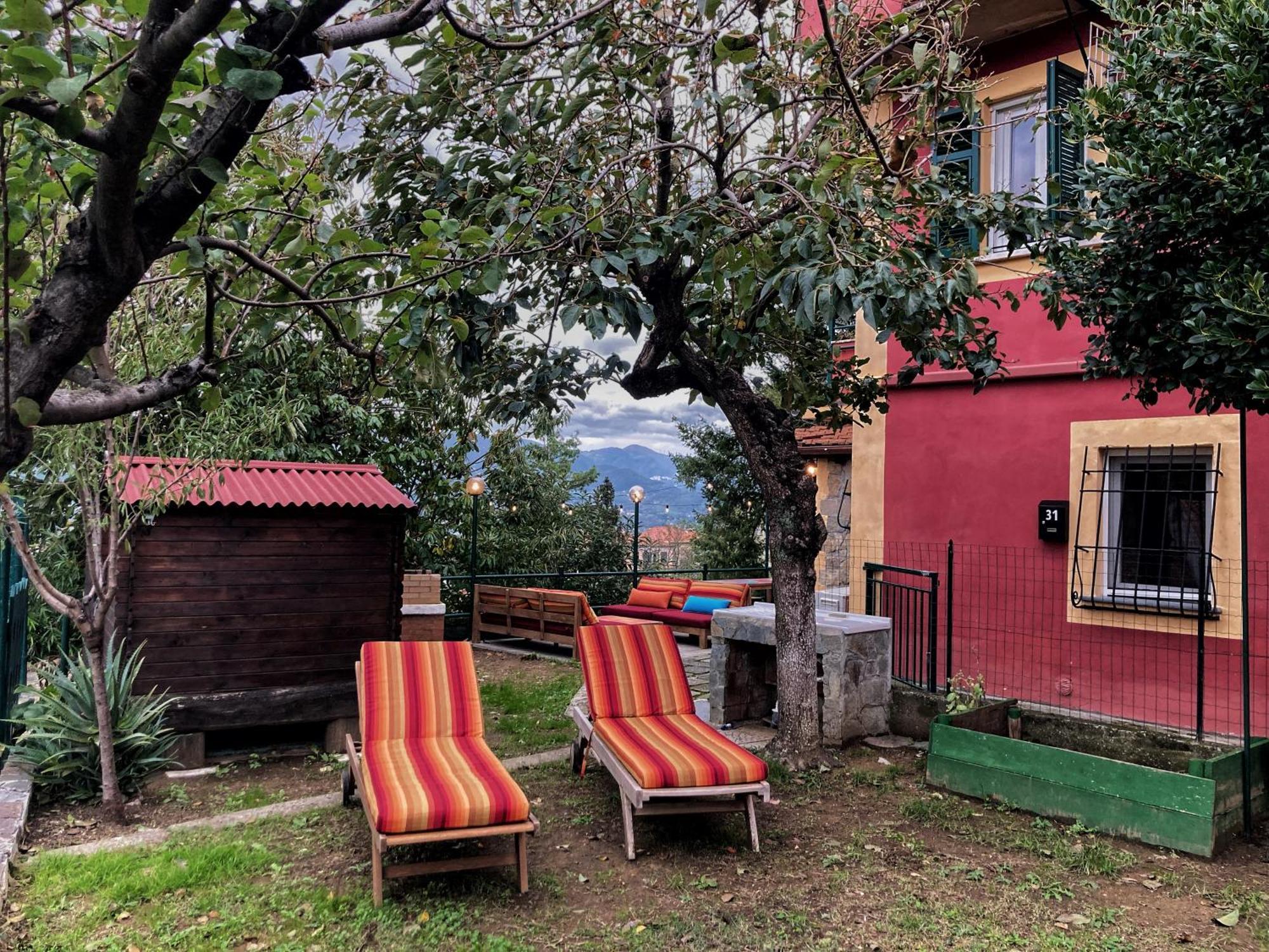 La Casa Rossa Arcola Con Vista Villa Екстериор снимка